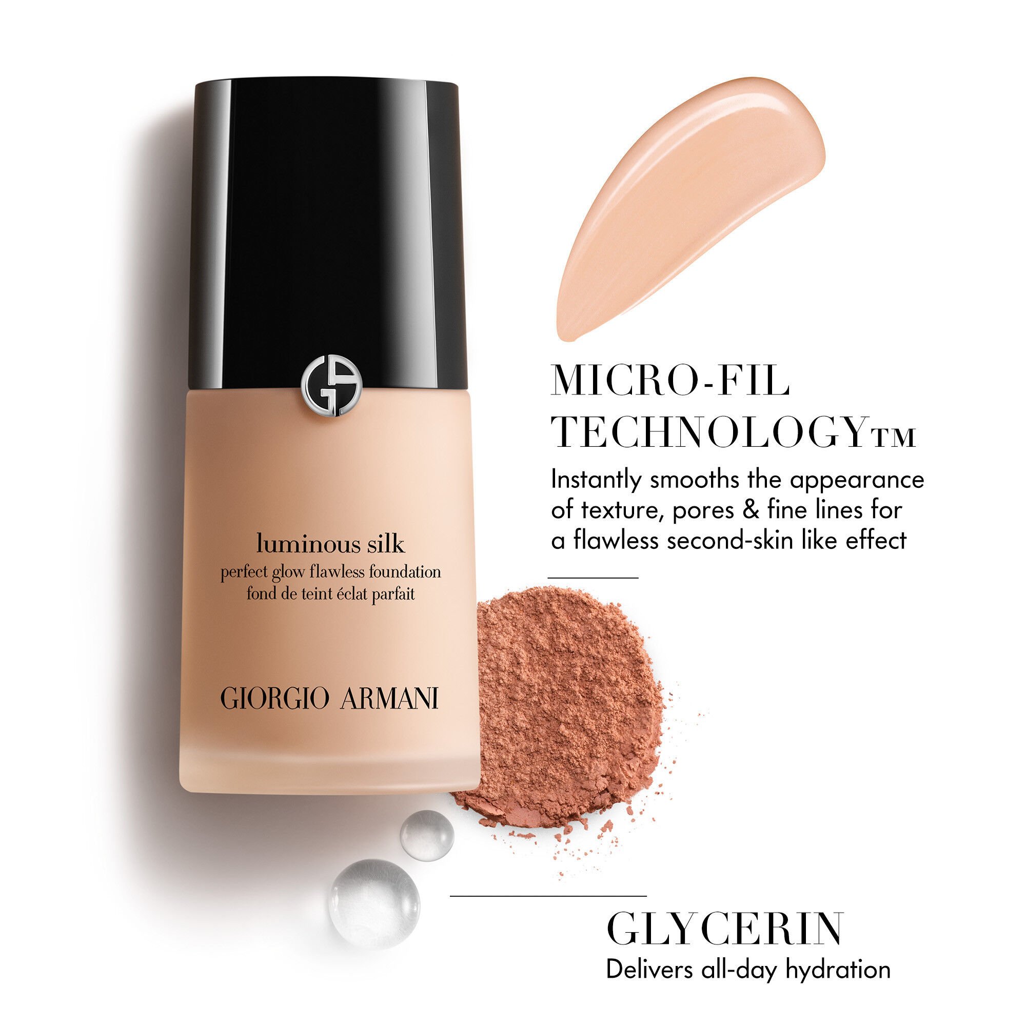 Luminous Silk Foundation Glow Foundation Armani Beauty